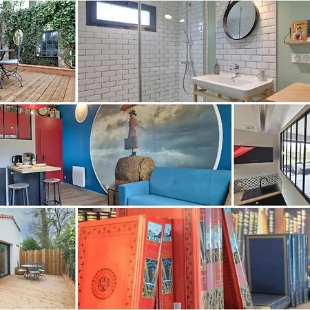 Maisonnette Avec Terrasse Et Parking - Madeleine, Il Etait Fois Pensionat Haute-Goulaine
